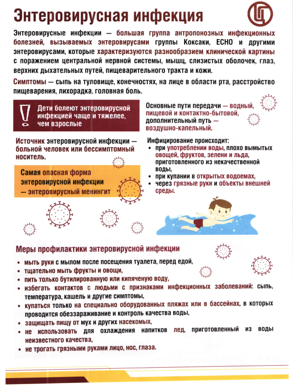  Внимание! О проведении Всероссийской <<горячей линии>> по вопросам профилактики энтеровирусной (неполио) инфекции