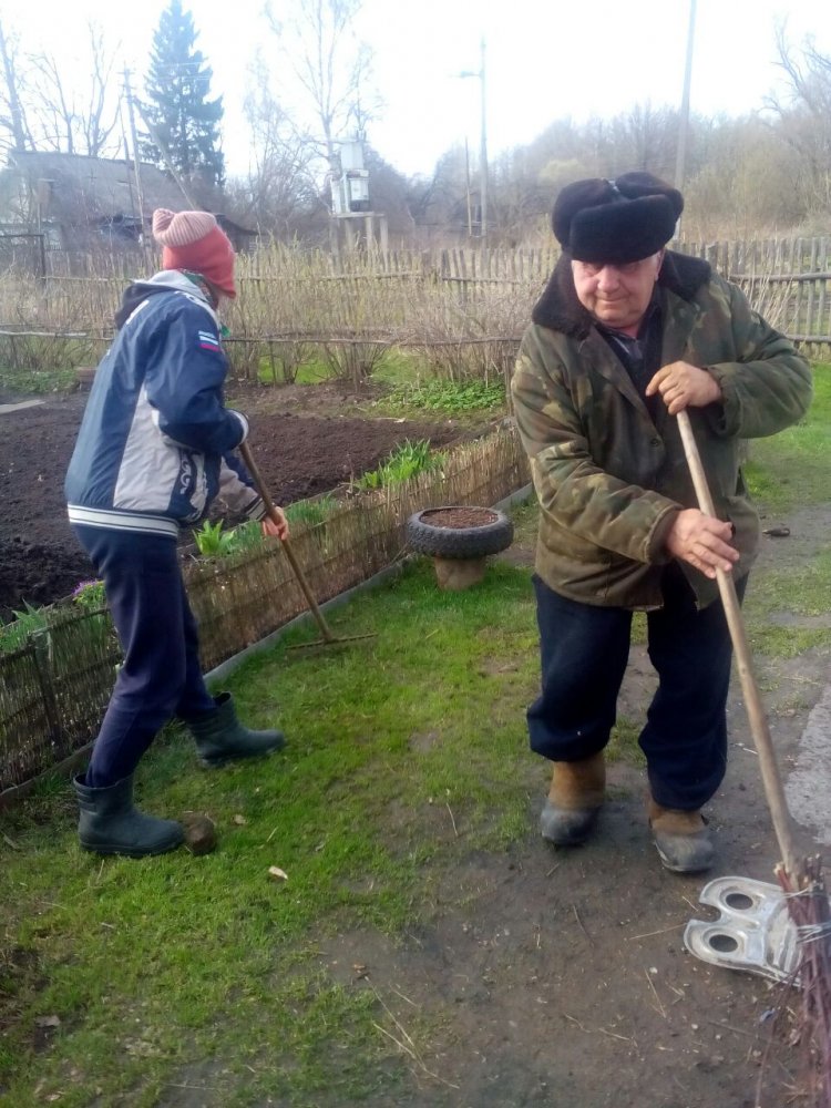 В канун весенних праздников организовано мероприятие «Праздник чистоты».