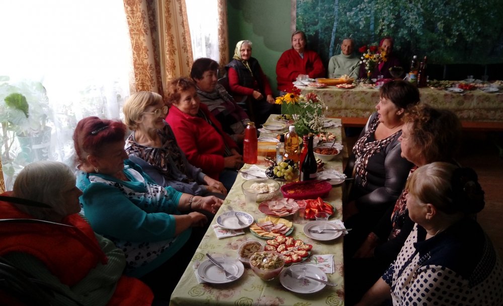 День пожилого человека в д.Капустино
