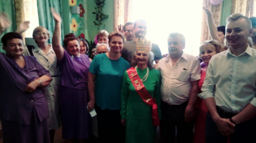 Серебряными волонтерами проведено мероприятие, по поздравлению с 80 летним юбилеем со дня рождения  Ширяевой Раисы Ивановны