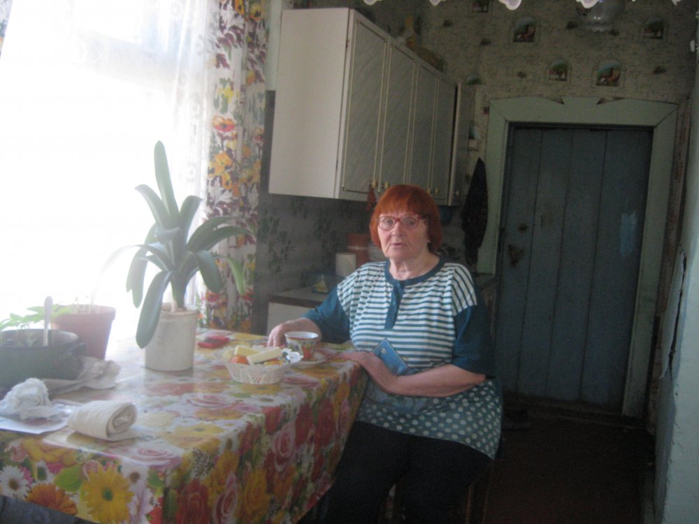 Серебряными волонтерами проведено мероприятие, по поздравлению с 80 летним юбилеем со дня рождения  Светланы Германовны