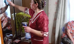 Серебряными волонтерами было проведено мероприятия по оказанию социально-бытовой помощи гражданам пожилого возраста.
