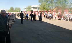 Поздравление ветеранов с 73-й годовщиной Победы в Великой Отечественной войне
