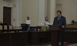 Торжественная церемония награждения победителей конкурса "Российская организация высокой социальной эффективности"